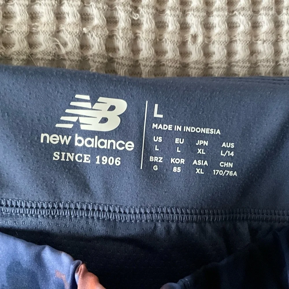 NWT New Balance Women's Impact Run 3 Inch Short “Nightsky”, size L (MSRP $45) - Picture 8 of 15